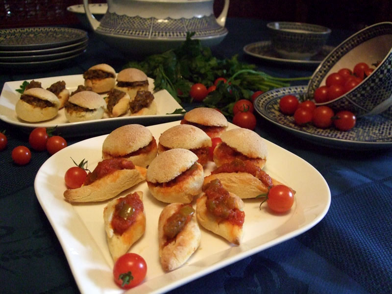 Caviar d’aubergine et chekchouka