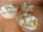 Mouse d'orange à la crème chantilly