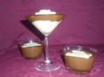 Mousse vanille chocolat