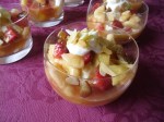 Salade de fruits et crème