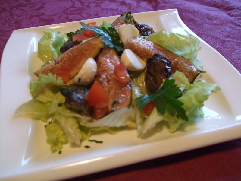 Salade de figues fraîches