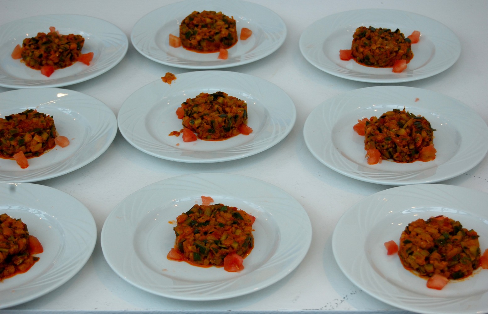 Courgettes sautées à la tomate au cumin et citron
